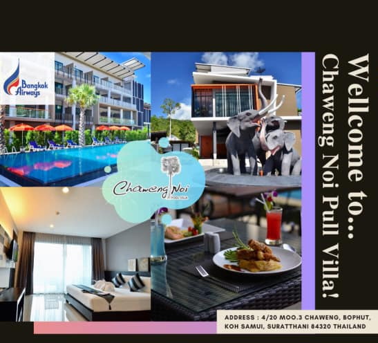 Package Samui (Bangkok Airway + Chaweng Noi Pull Villa)